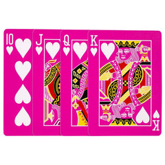 Magic Makers Pink Bicycle deck USPC stock for durable handling