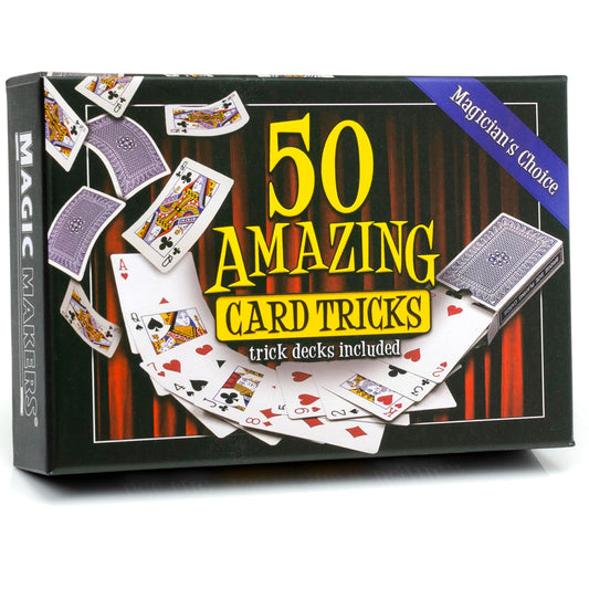 Magic Makers trick decks included showcase for reliable card control.