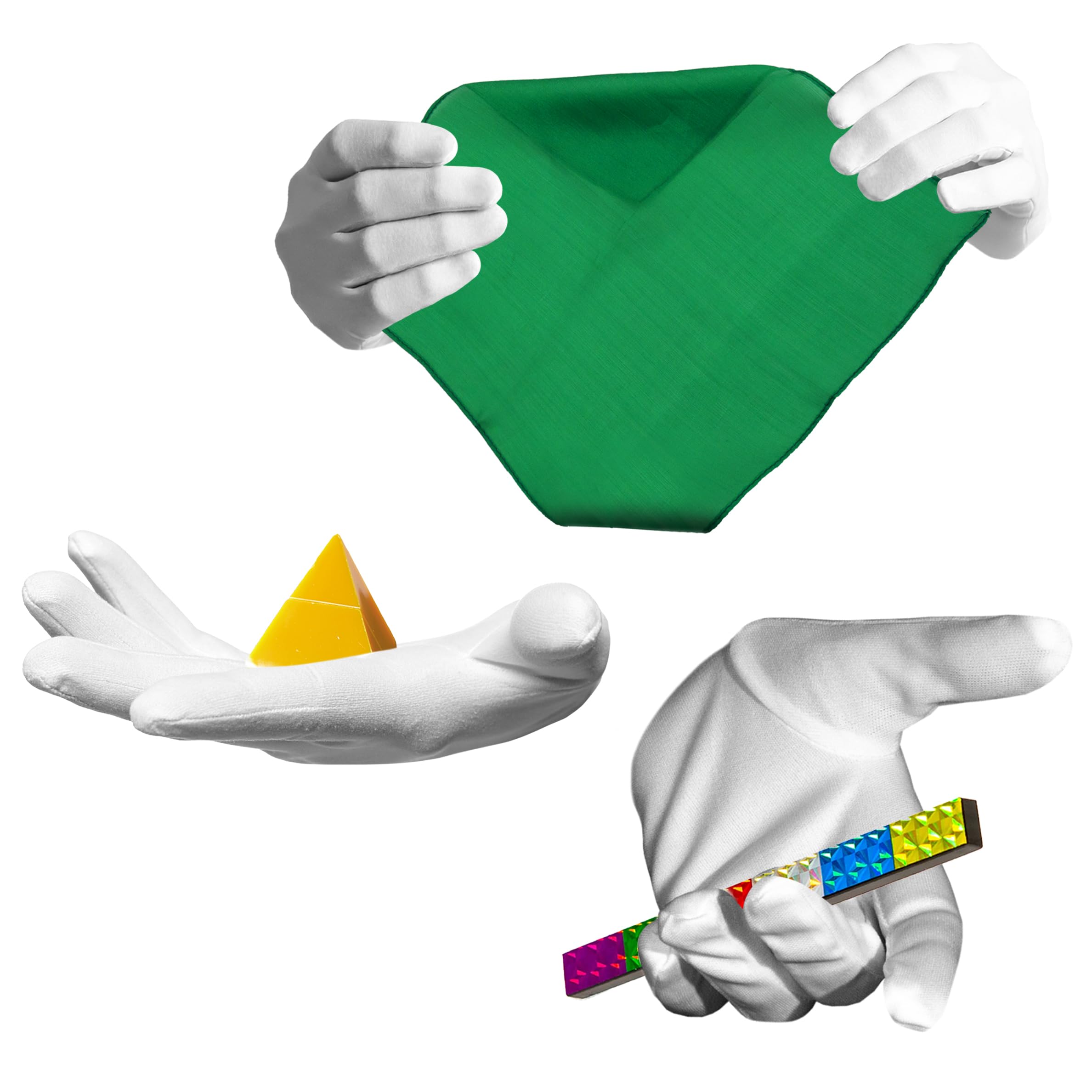 Magic Makers Thumb Tip with Silk for covert manipulation during tricks
