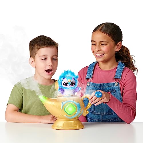 Magic Mixies blue genie plush toy for cuddly magical play.