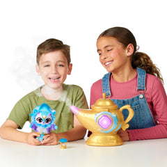 Magic Mixies display of 60+ lights and sounds for immersive play.