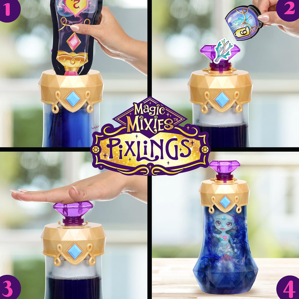 Magic Mixies Marena Pixling with 7 points of articulation for posing.