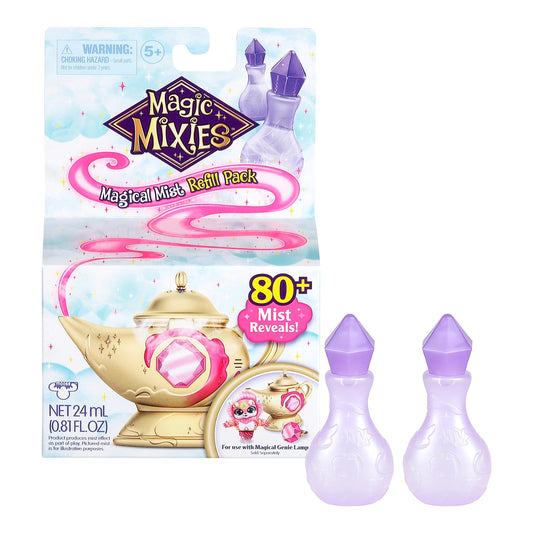 Magic Mixies mist refill pack front view for extended magic moments
