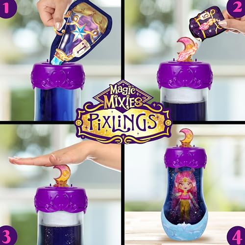 Magic Mixies Pheona sun gem detail enhances magical storytelling.