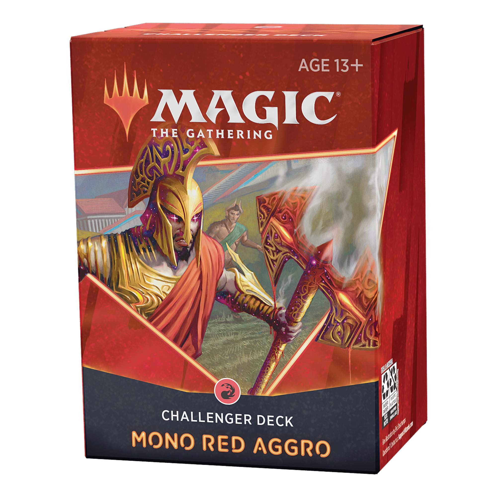 Magic: The Gathering 2021 Challenger Deck Mono Red Aggro front view for immediate play