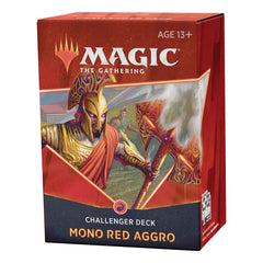 Magic: The Gathering 2021 Challenger Deck Mono Red Aggro front view for immediate play