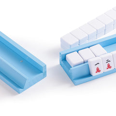 Magic Sewing Machine mahjong tiles layout organized on rack