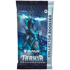 Magic: The Gathering Tarkir Dragonstorm Collector Booster, showcasing rare cards and foil finishes for collectors.
