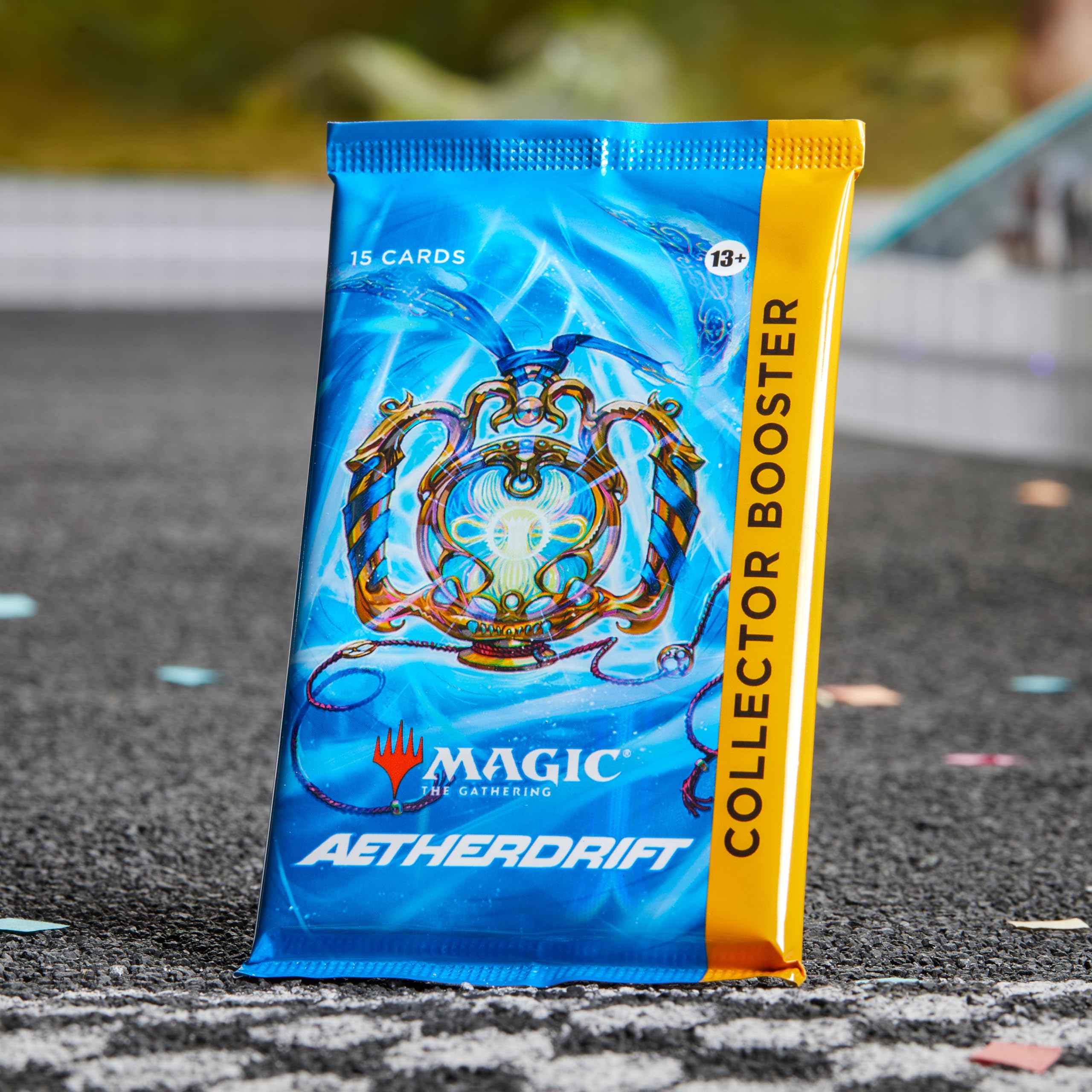 Magic: The Gathering Aetherdrift Collector Booster foils highlight rare finishes and exclusive treatments
