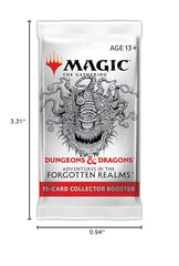Dungeons & Dragons crossover theme in Magic: The Gathering AFR boosters.
