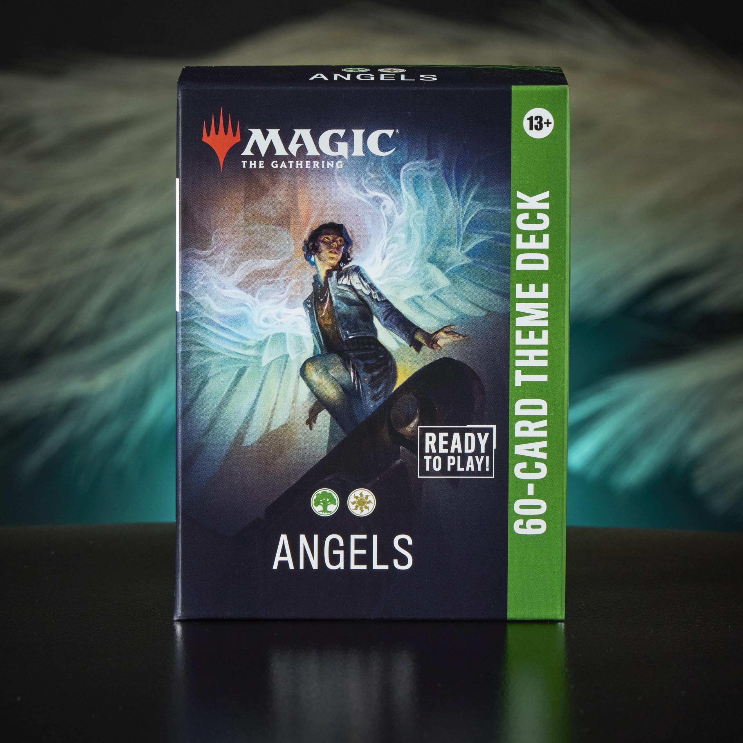 Magic: The Gathering Angels deck box for safe transport and storage.
