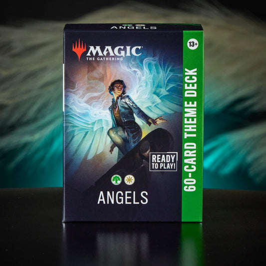 Magic: The Gathering Angels deck box for safe transport and storage.
