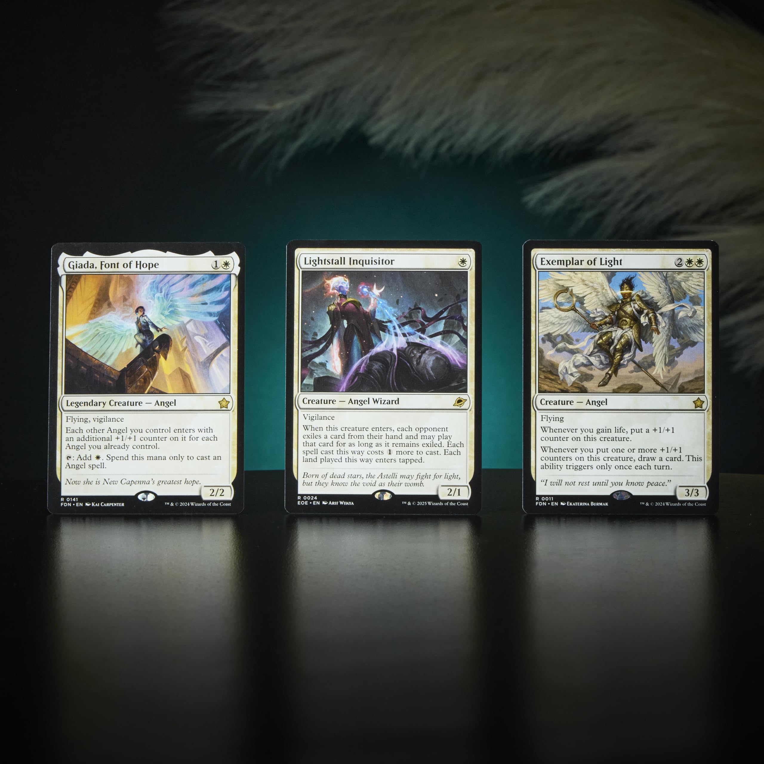 Magic: The Gathering Angels reference card for quick rules lookups.