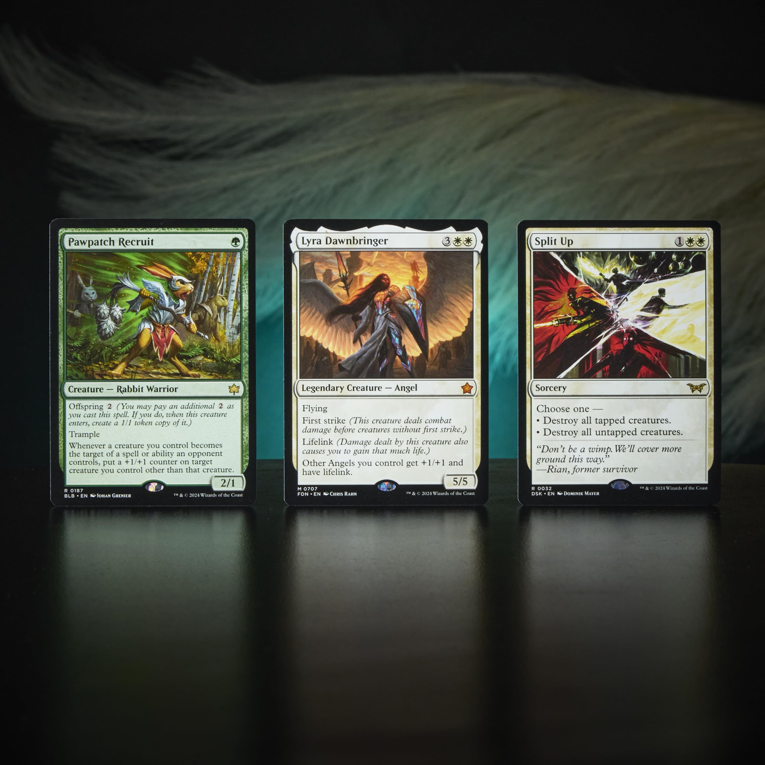 Magic: The Gathering Angels strategy insert offering helpful play tips.