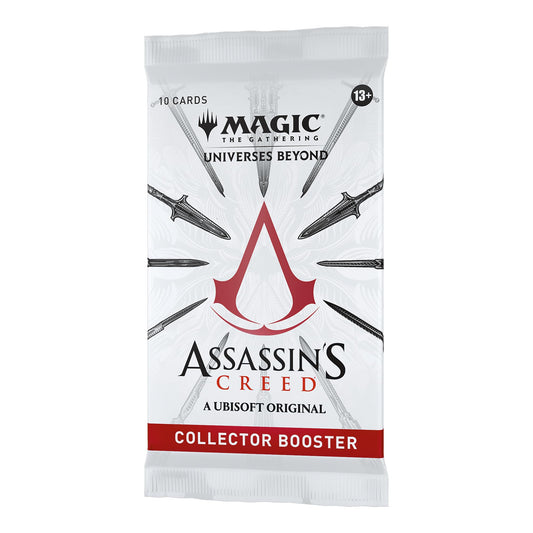 Magic: The Gathering Assassin’s Creed Collector Booster with 10 cards for collectors