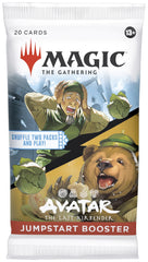 Magic: The Gathering Avatar Jumpstart packs laid out to highlight instant deck-building fun.