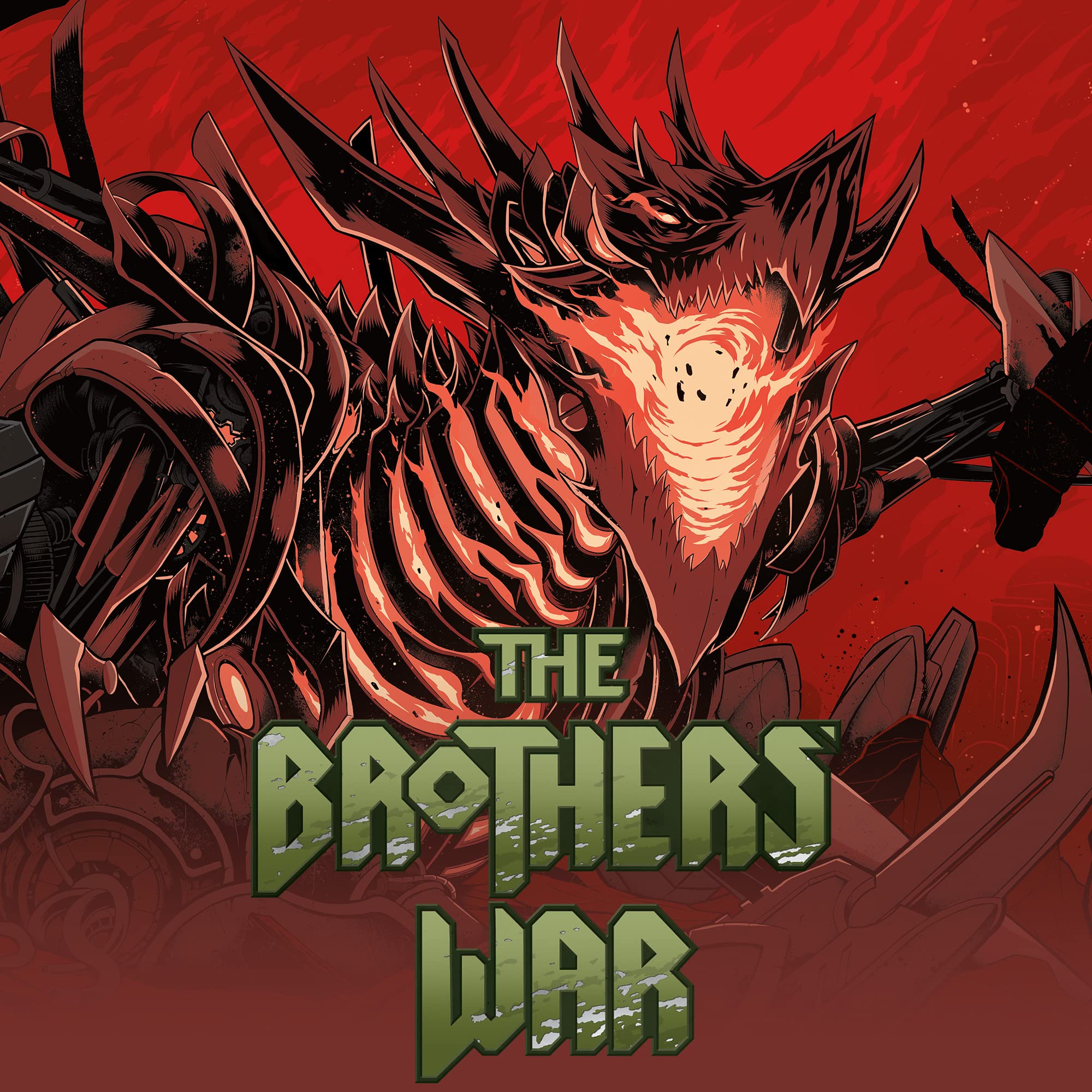 Magic: The Gathering Brothers’ War Collector Booster pack on table ready to open