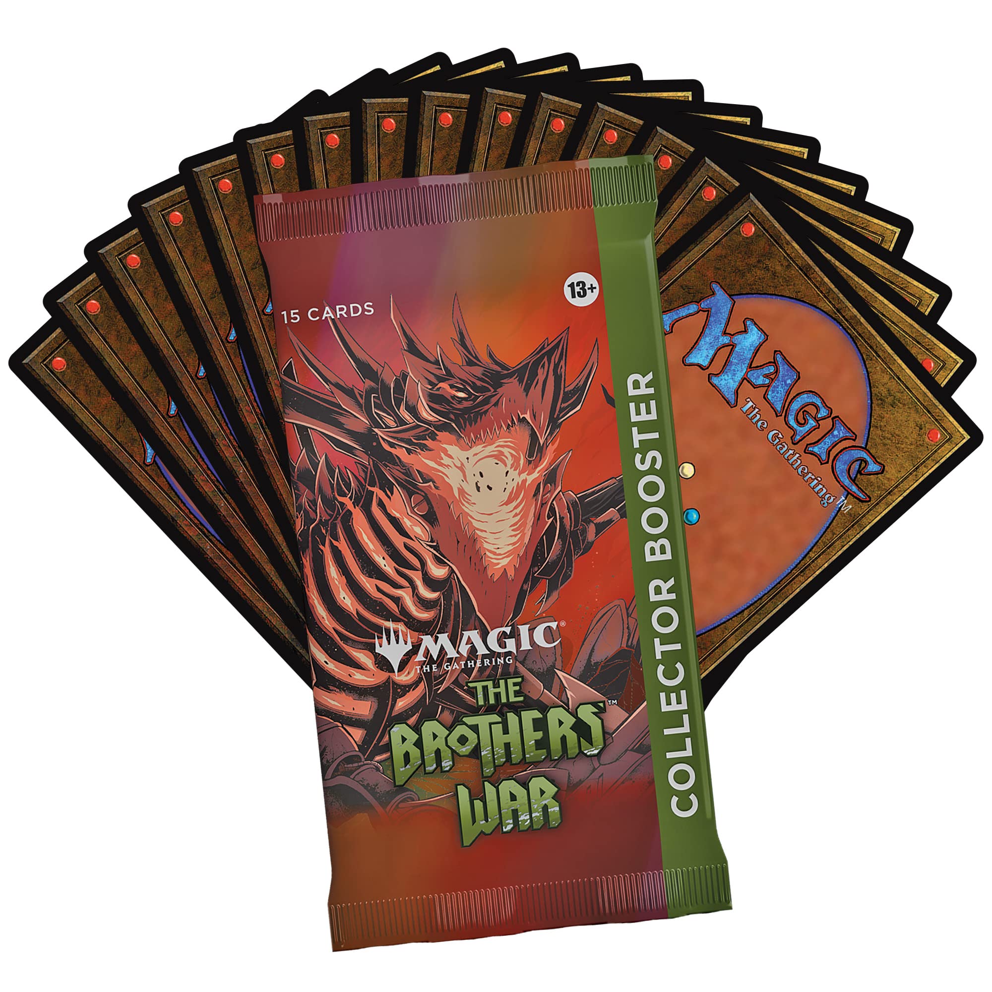 Magic: The Gathering Brothers’ War Retro-Frame Artifact cards display