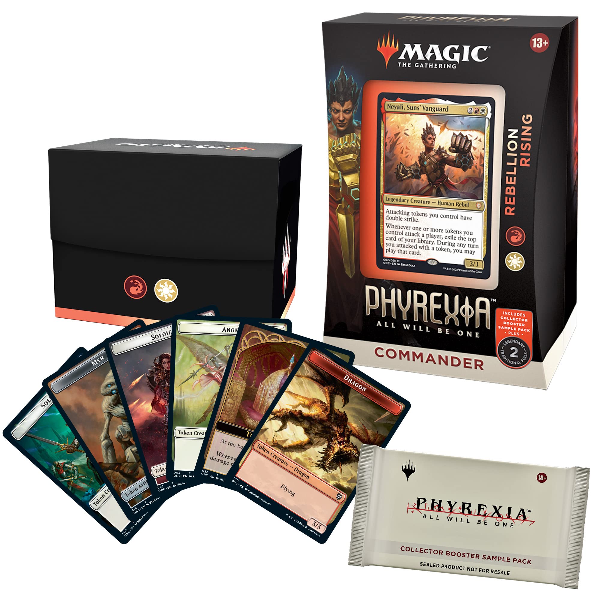 Magic: The Gathering Collector Booster Sample Pack features a foil showcase Ichor and another card