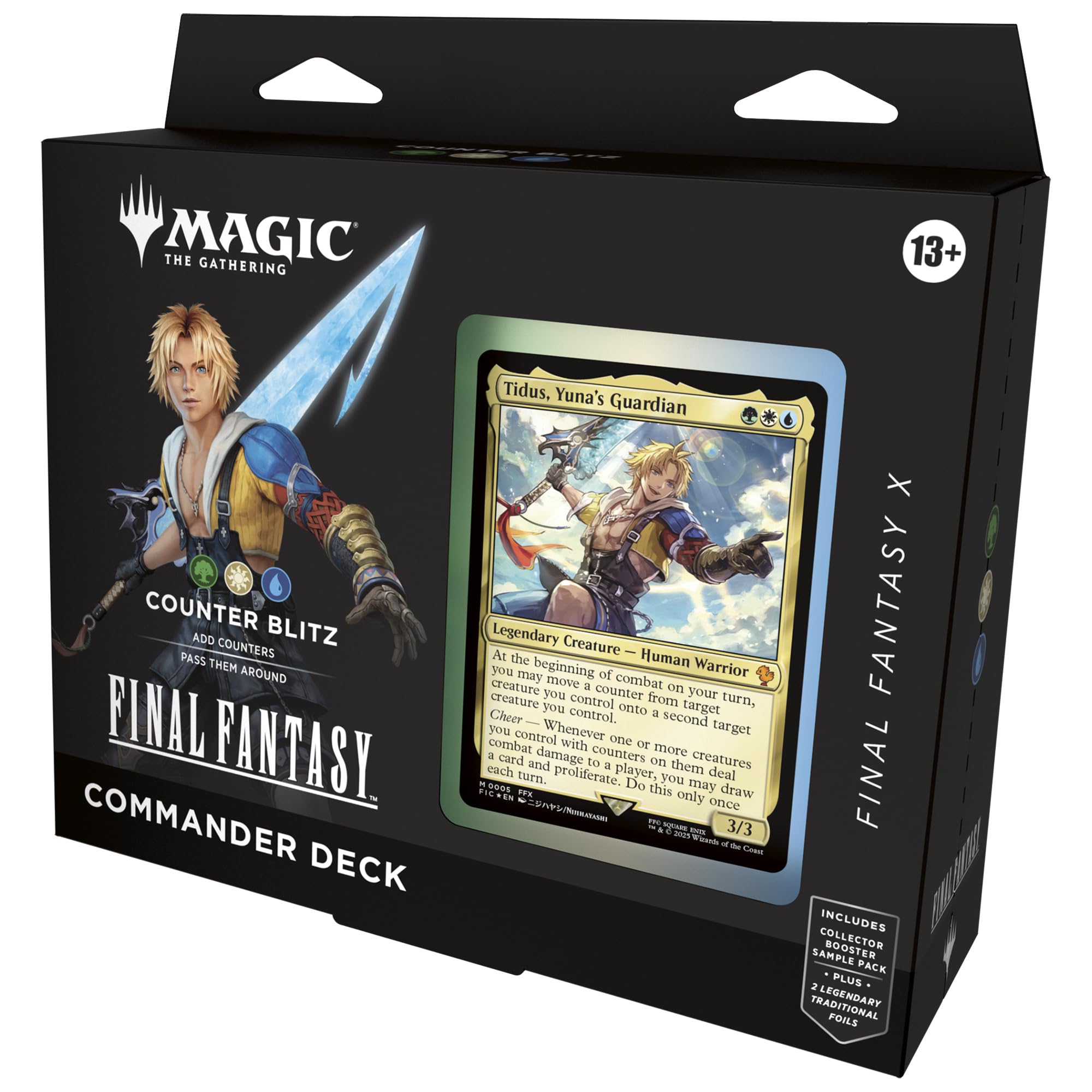 Magic: The Gathering Counter Blitz Final Fantasy X deck with new art for epic Commander battles