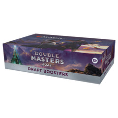 Magic: The Gathering Double Masters 2022 draft booster pack open showcases multiple cards for drafting.