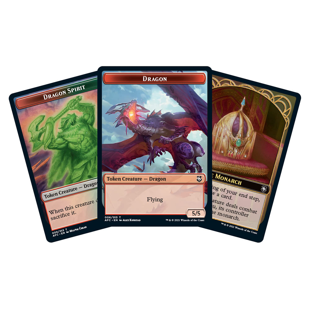 Magic: The Gathering Draconic Rage life tracker included for scorekeeping during sessions.