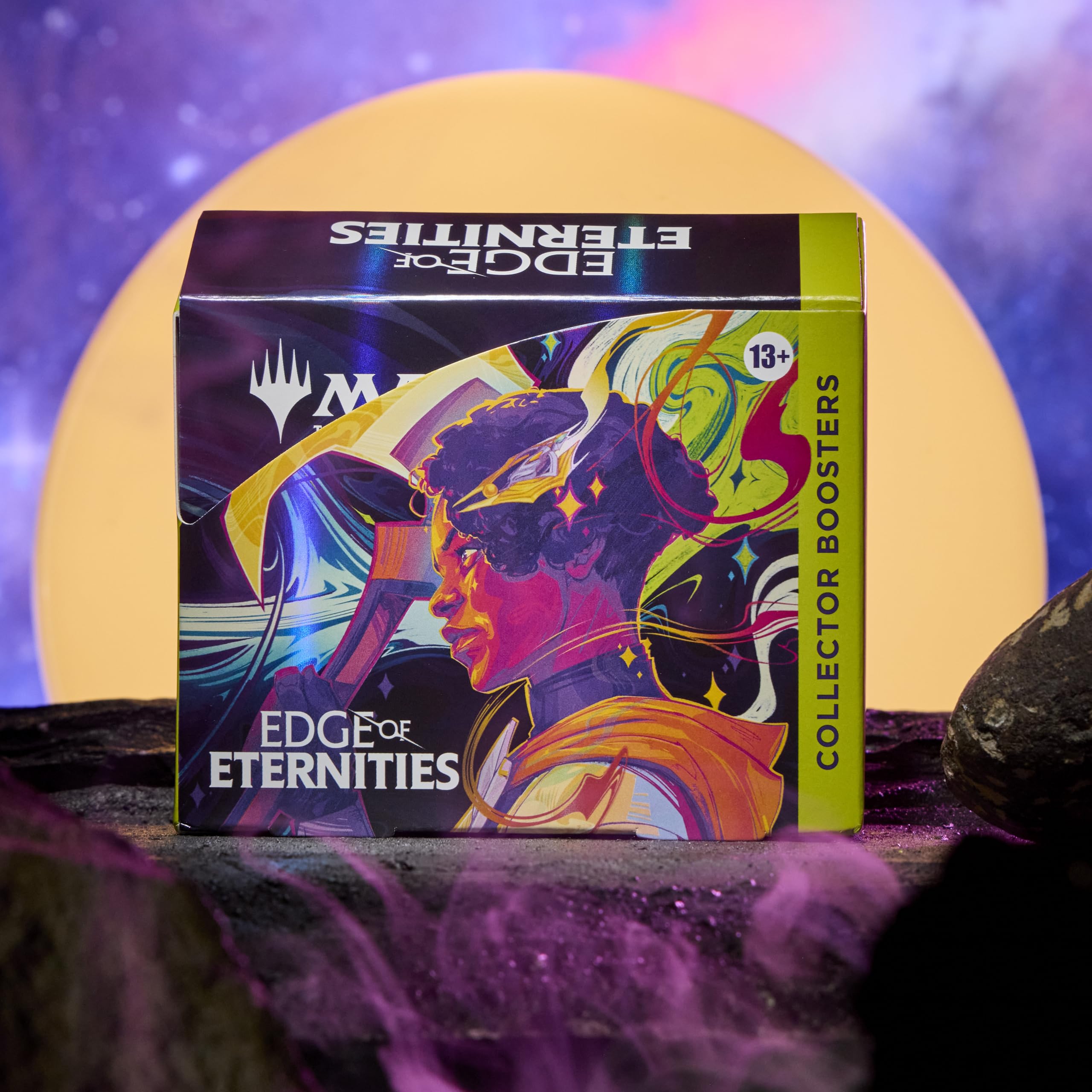 Magic: The Gathering Edge of Eternities traditional foil token close-up.