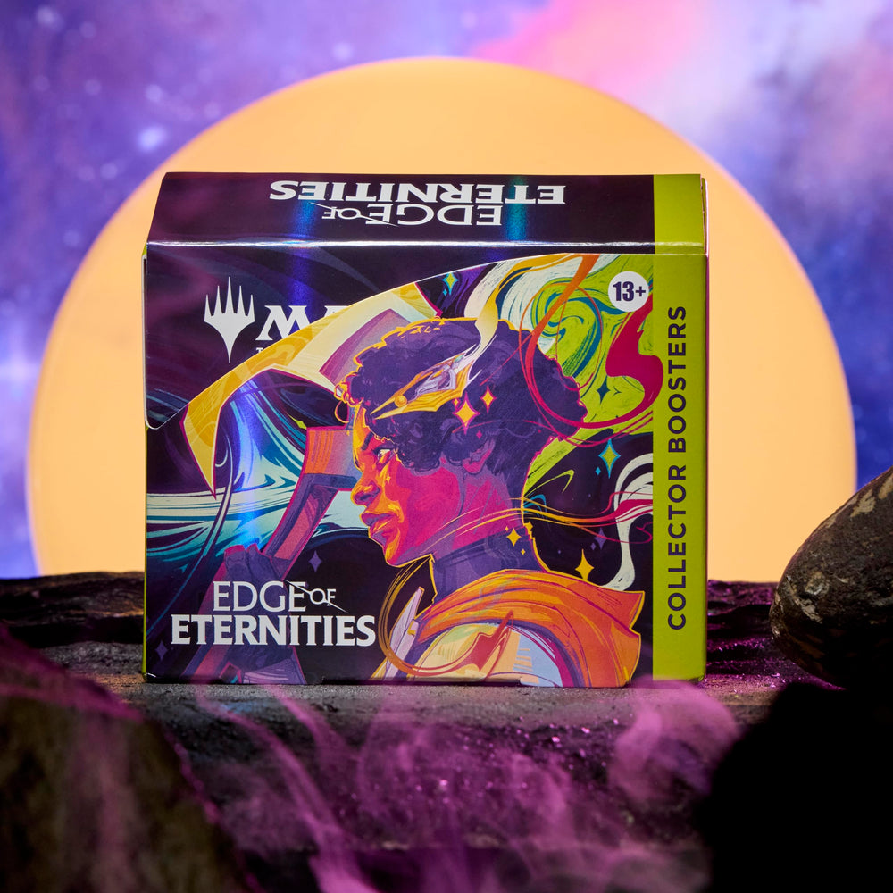 Magic: The Gathering Edge of Eternities traditional foil token close-up.