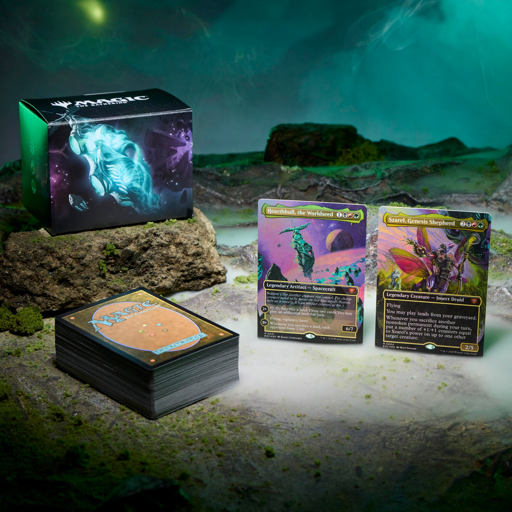 Magic: The Gathering World Shaper Collector Booster shows rare, alt-border excitement.