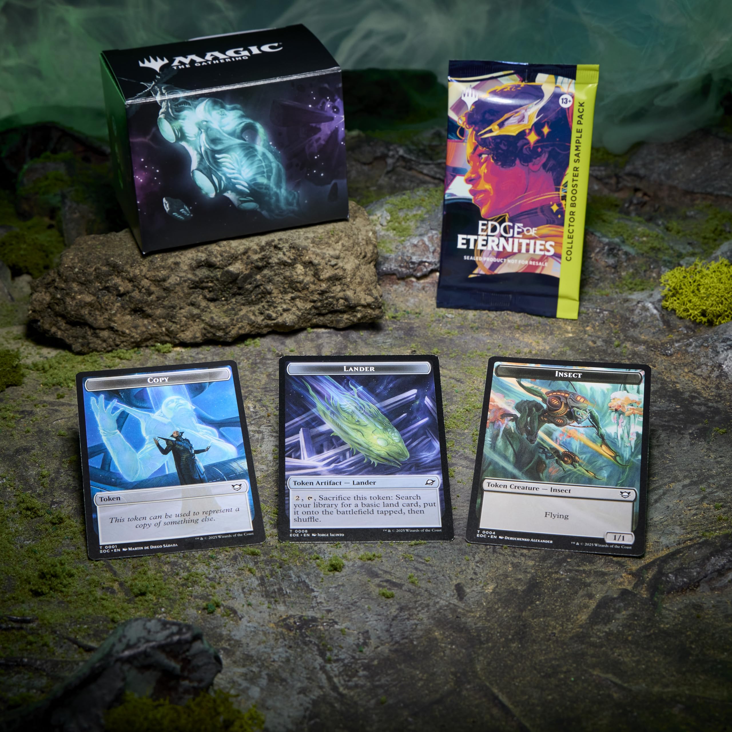 Magic: The Gathering World Shaper token cards add versatile battlefield markers.