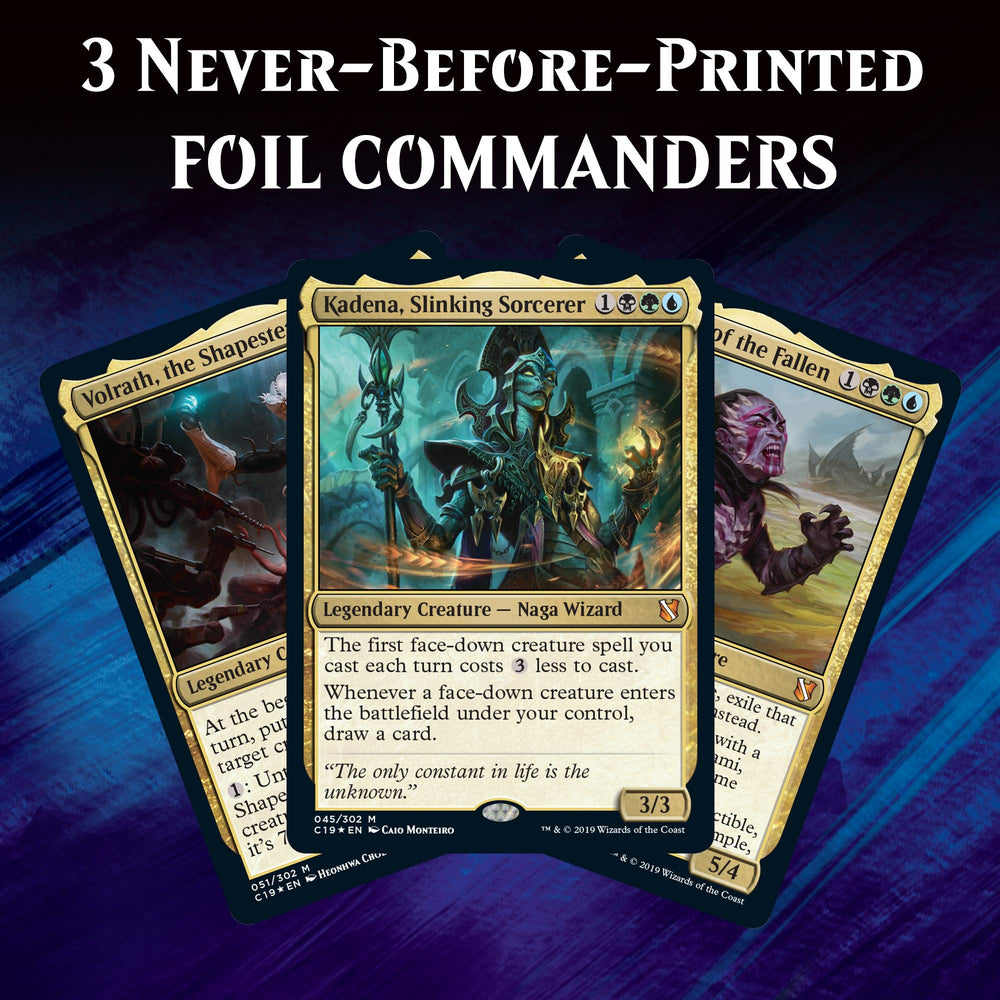 Artwork of Faceless Menace deck illustrating deceptive multiplayer strategy.