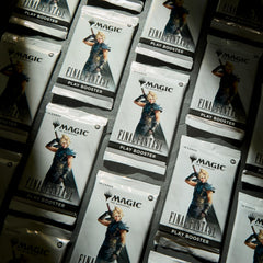 Magic: The Gathering Final Fantasy Play Booster Foil Card—adds shine to pulls and displays
