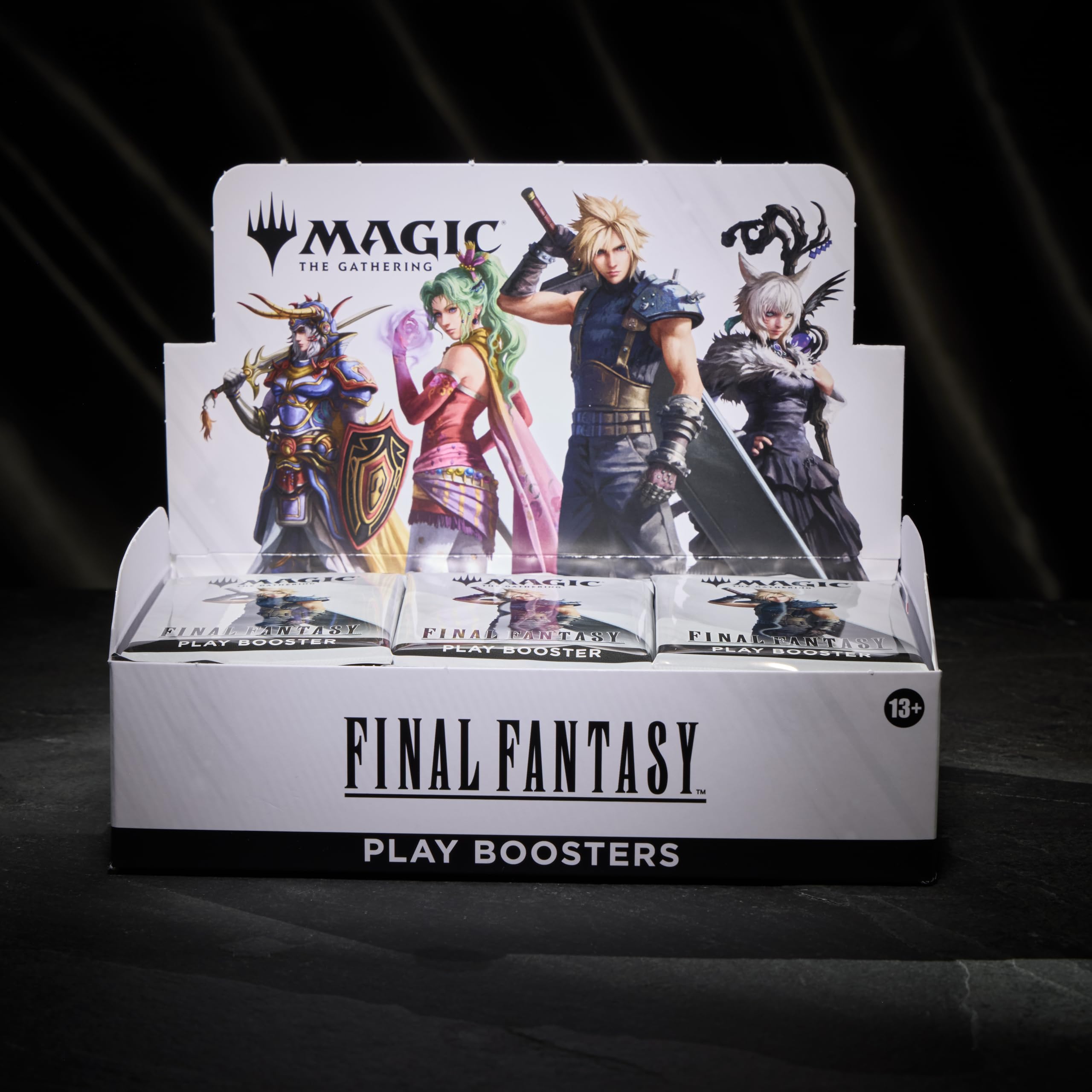 Magic: The Gathering Final Fantasy Play Booster Pack Art—eye-catching visuals for deck-building inspiration