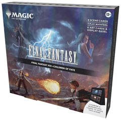 Magic: The Gathering Final Fantasy Scene Box play boosters enable casual deck-building and game nights.