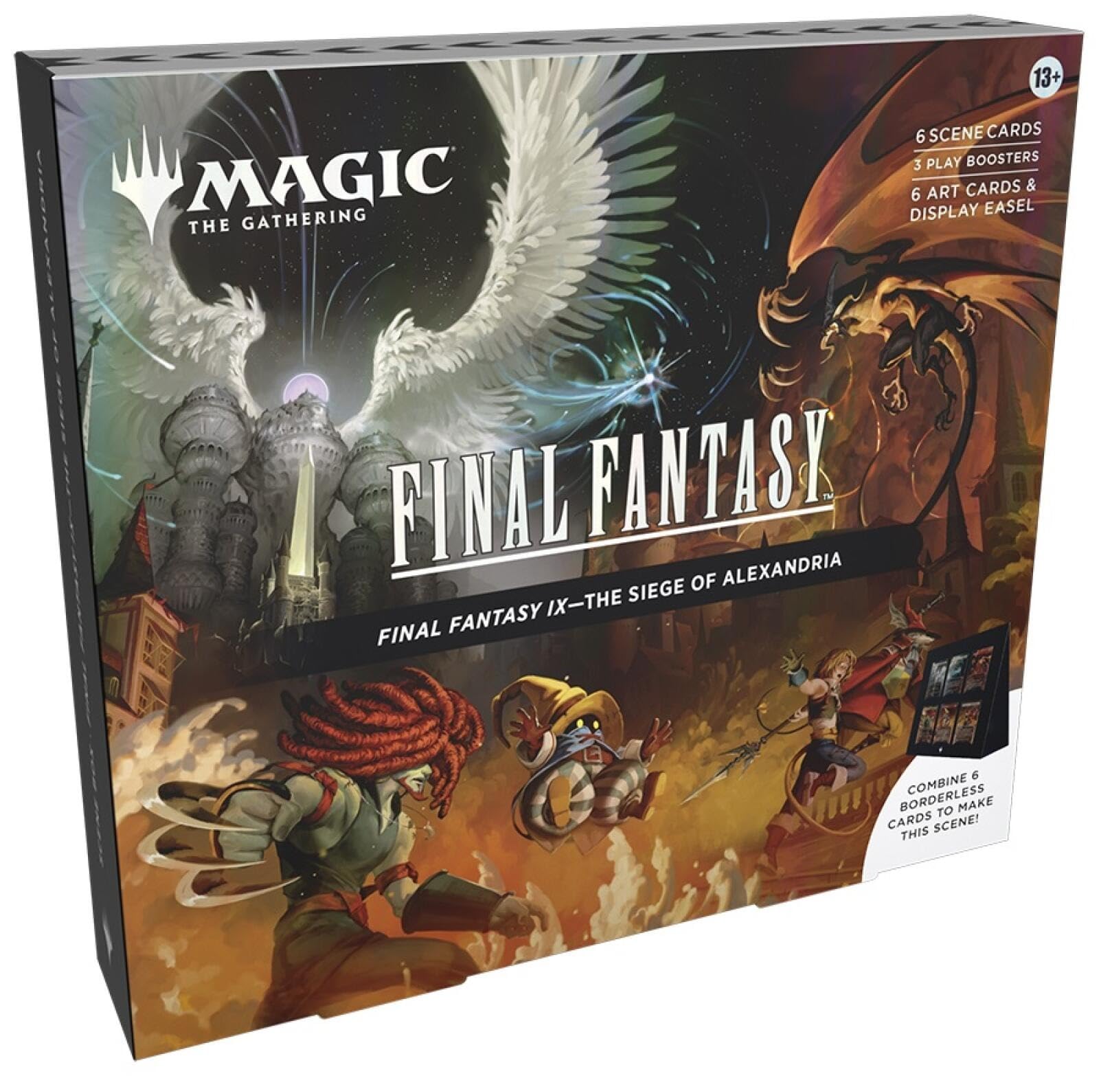 Magic: The Gathering Final Fantasy IX Siege of Alexandria scene for display and play
