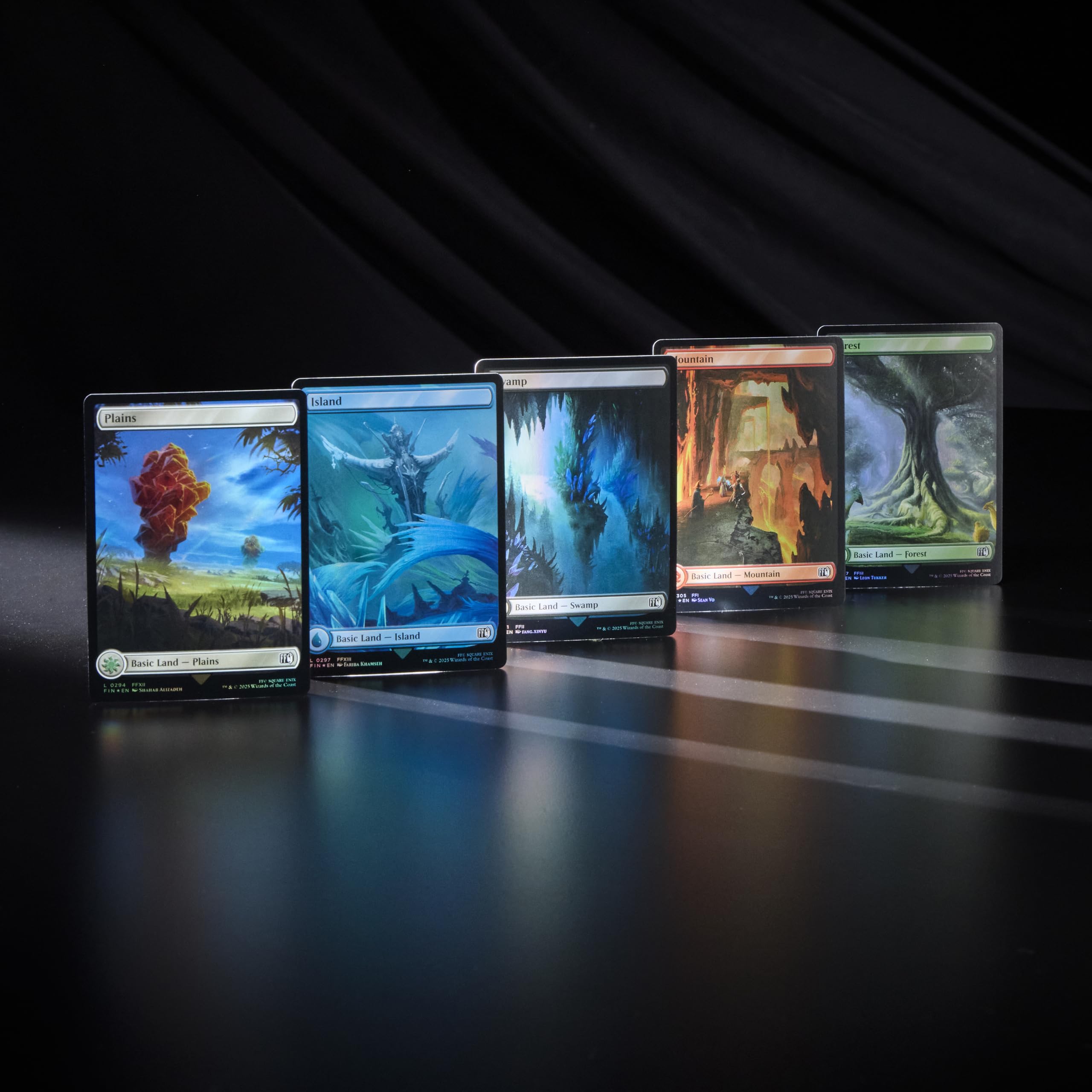 FINAL FANTASY card storage box keeps MTG collection organized after play.