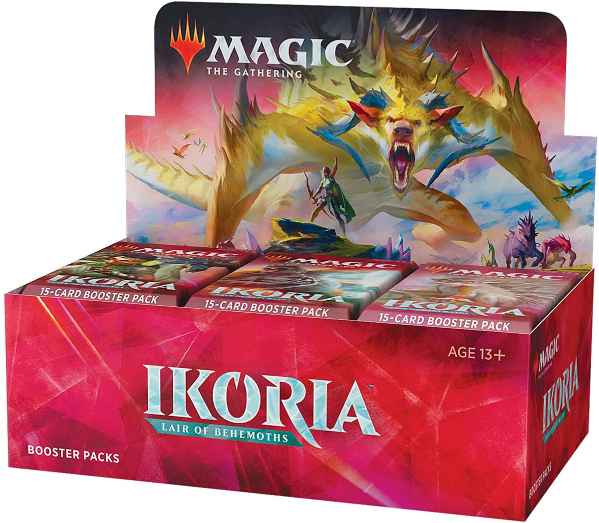 Magic: The Gathering Ikoria box topper foil Godzilla monster adds display value and collector appeal