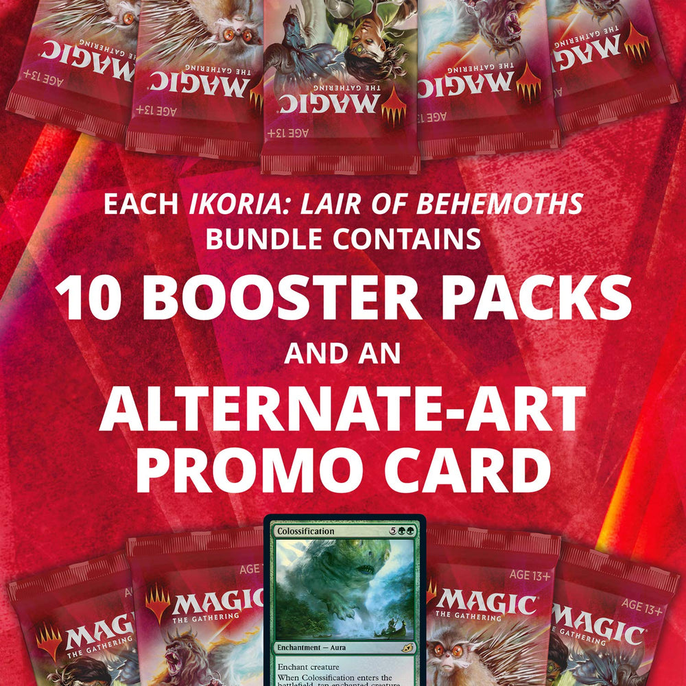 Magic: The Gathering Ikoria basic lands provide reliable mana for games.