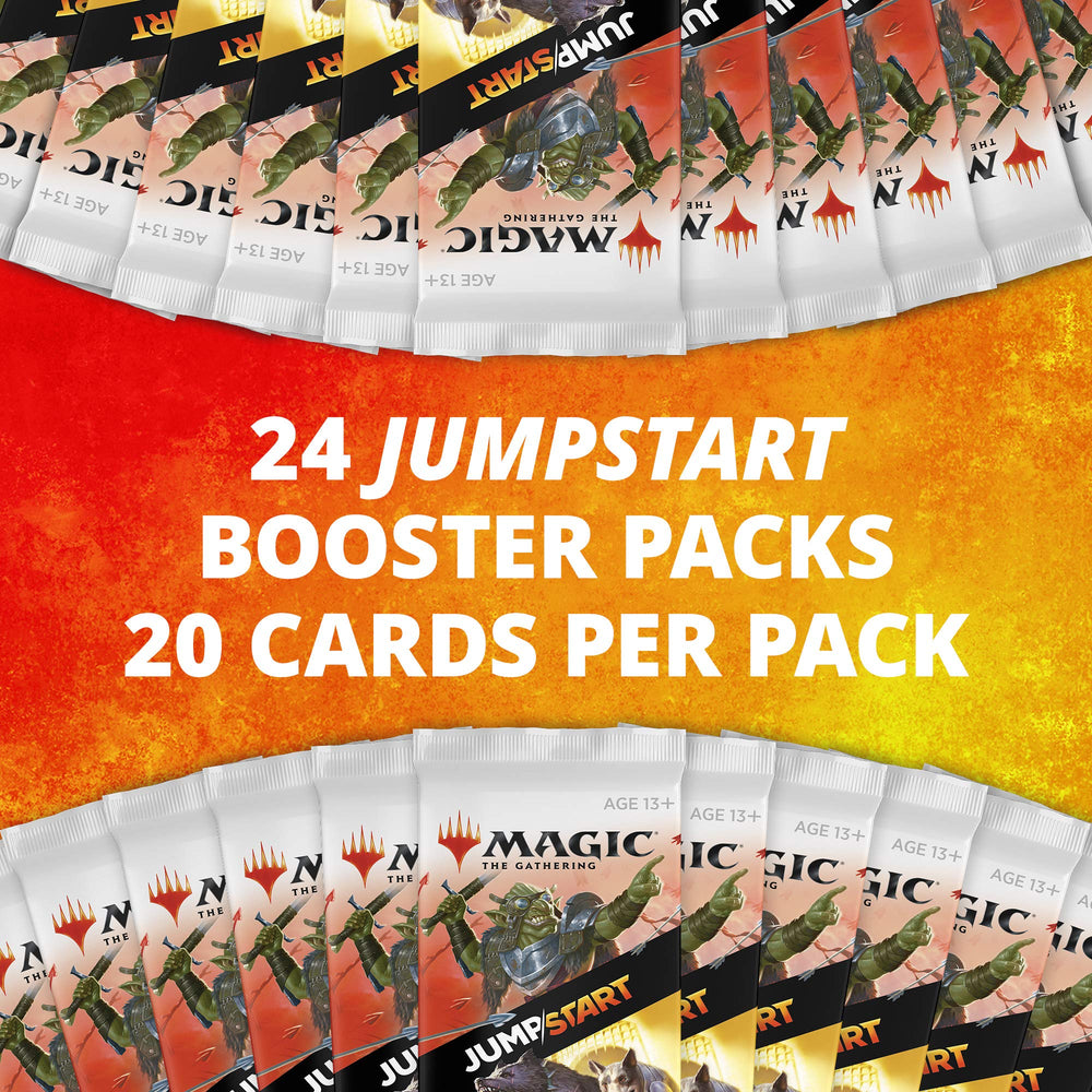 Jumpstart 2020 boosters 24-pack display inspires casual, fast games.