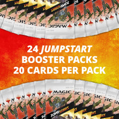 Jumpstart 2020 boosters 24-pack display inspires casual, fast games.