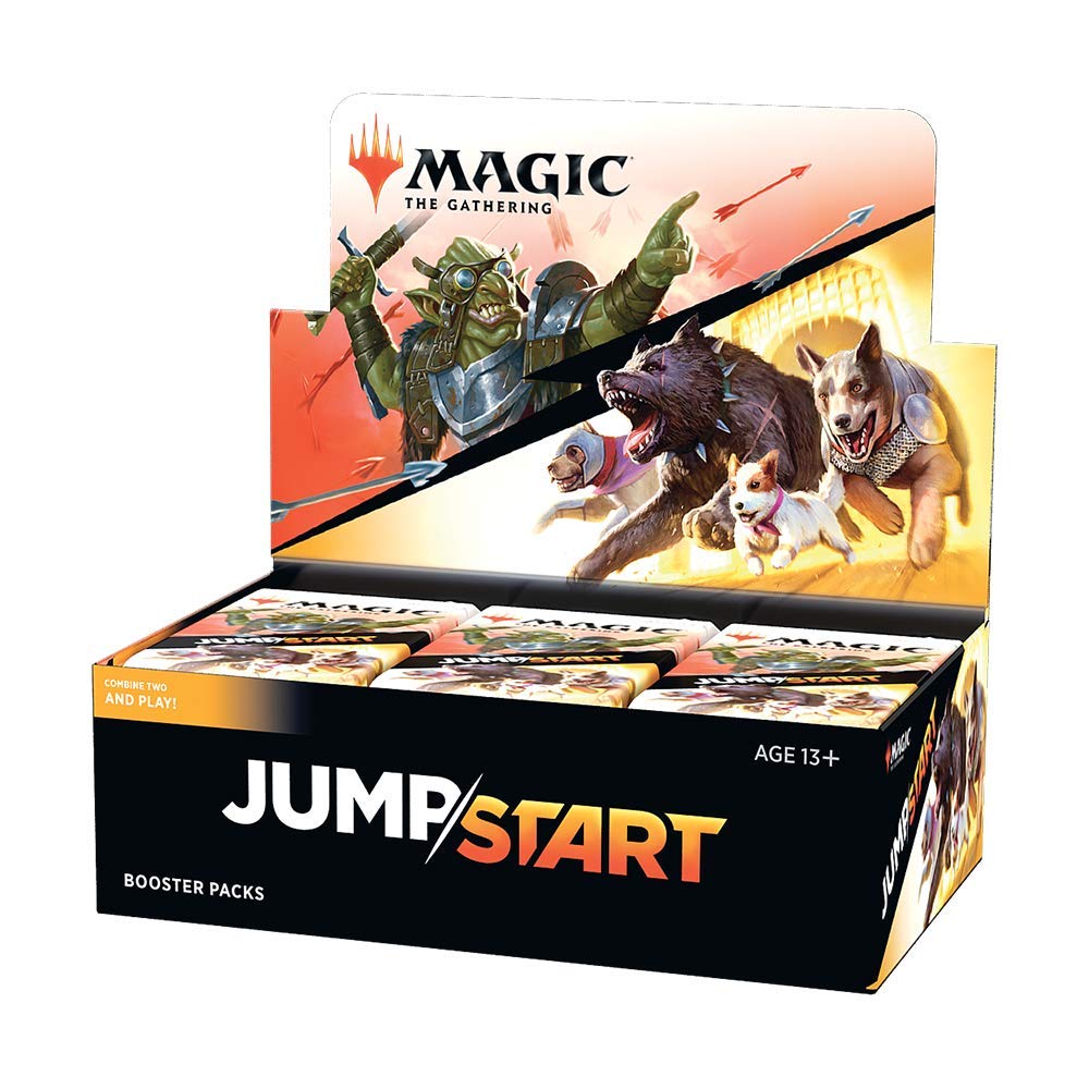 Magic: The Gathering Jumpstart 2020 box front ready for quick play.