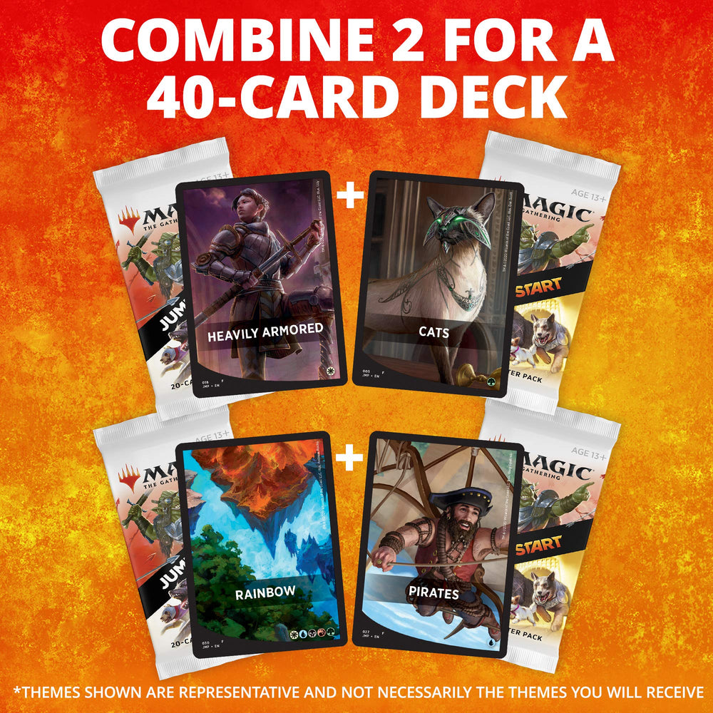 Card list illustration shows broad MTG history and new prints.