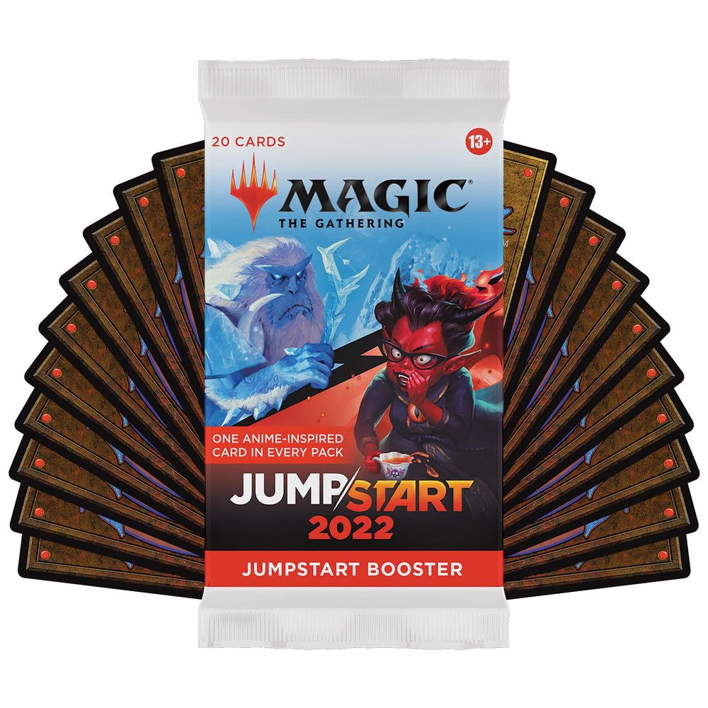 Magic: The Gathering Jumpstart 2022 anime-inspired card featured in pack