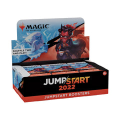 Magic: The Gathering Jumpstart 2022 rares highlighted in each booster
