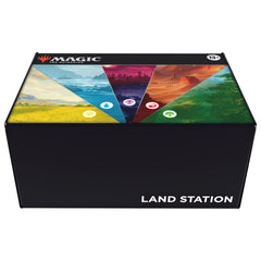 Magic: The Gathering Land Station box keeps 400 lands organized for quick setup.