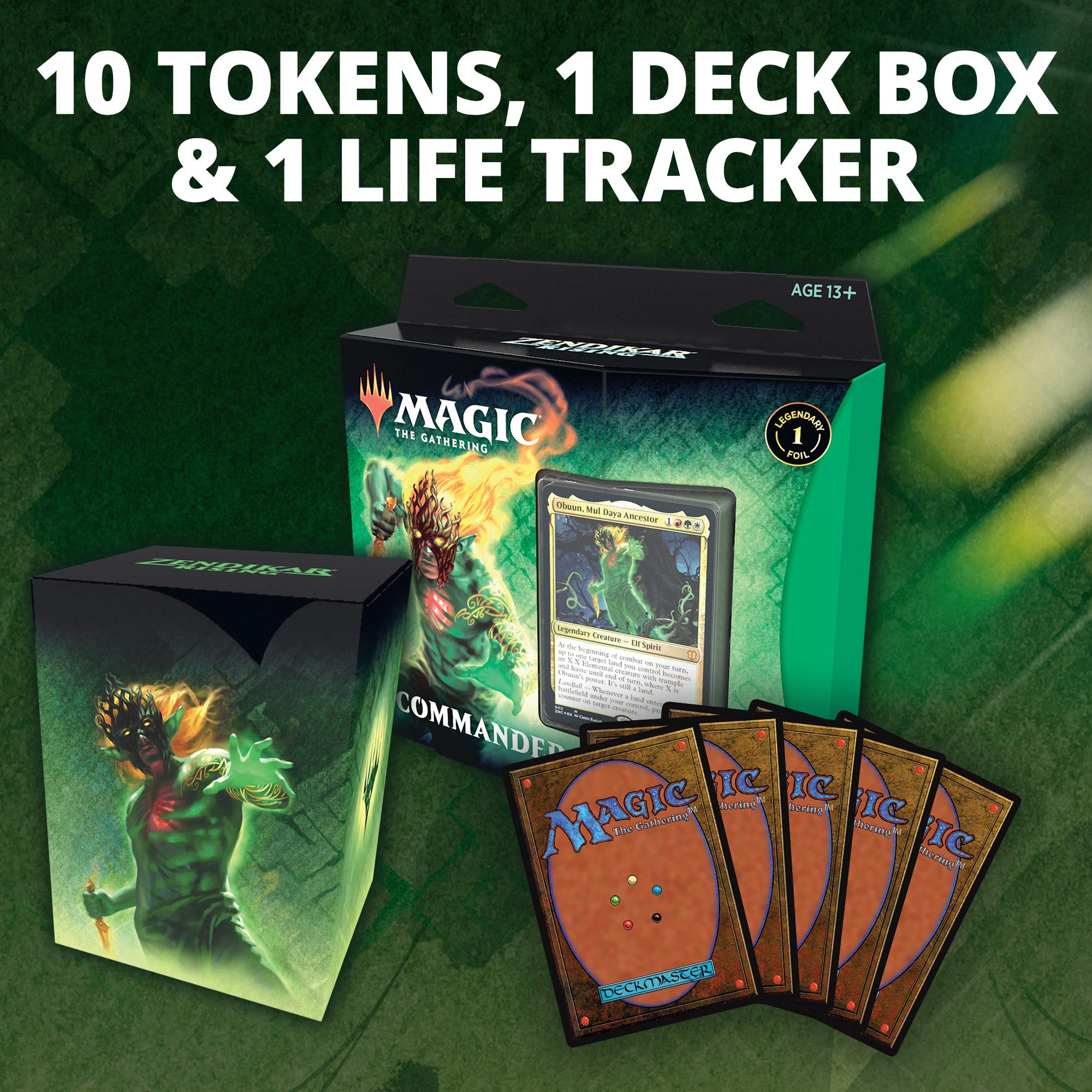 Magic: The Gathering Land Wrath life tracker adds convenient scorekeeping at table.