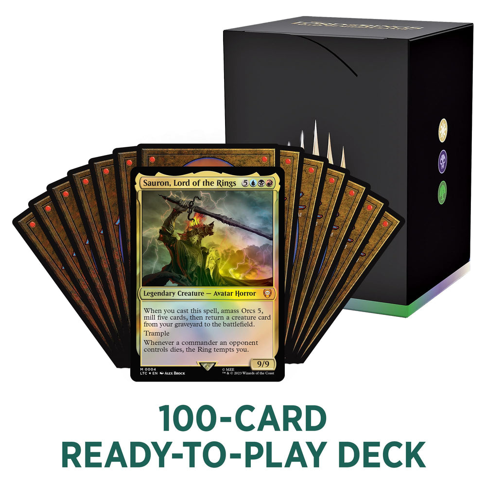Magic: The Gathering foil-etched Display Commander boosts the table presence.