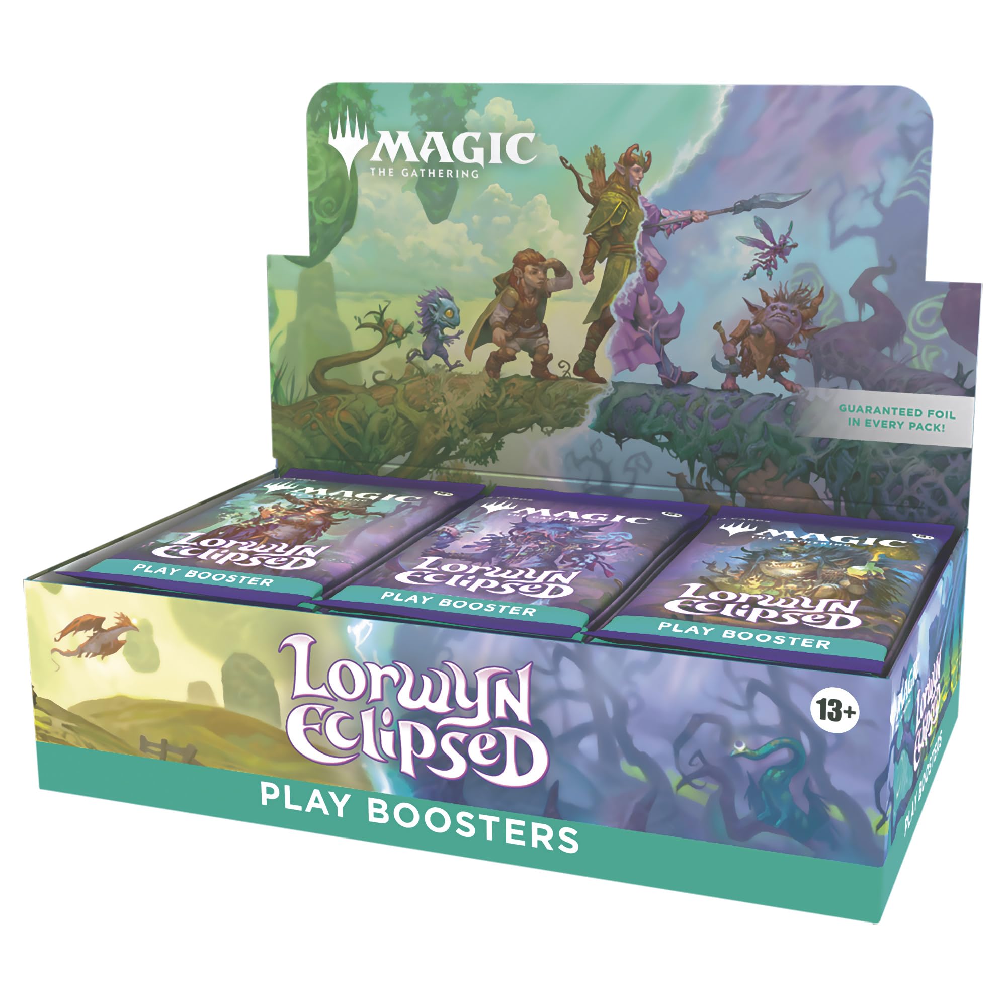 Magic: The Gathering Lorwyn Eclipsed play booster box with 30 packs for Limited play
