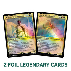 Magic: The Gathering Collector Booster Pack from Tales of Middle-earth with rare cards.