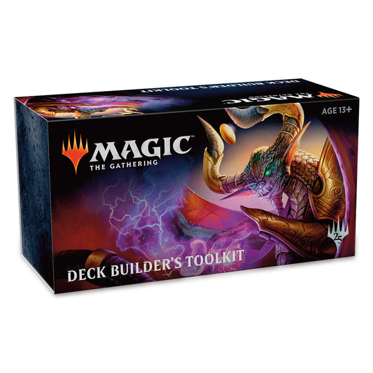 Magic: The Gathering M19 deck builders toolkit boosters for quick deck-building.